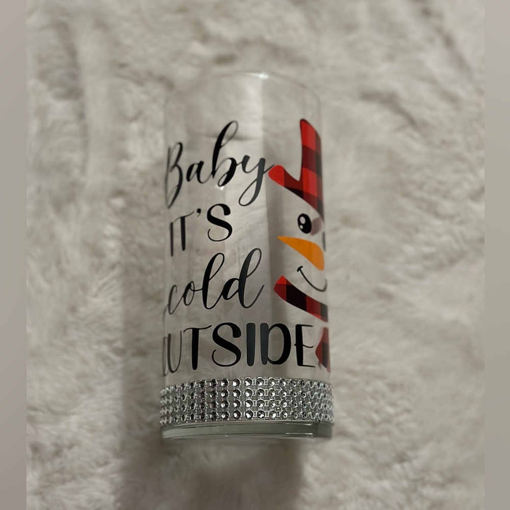 Baby it’s cold outside vase
